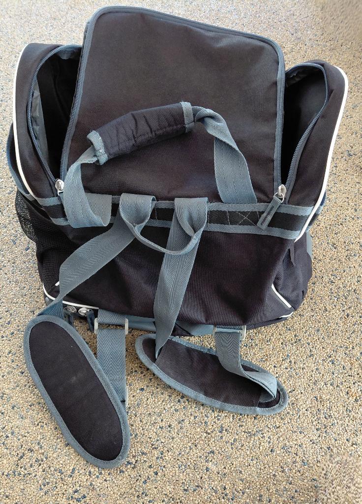 wielrenkleding met tas WD-021, Fietsen en Brommers, Fietsaccessoires | Fietskleding, Gebruikt, Dames, Heren, Bovenkleding, Ophalen