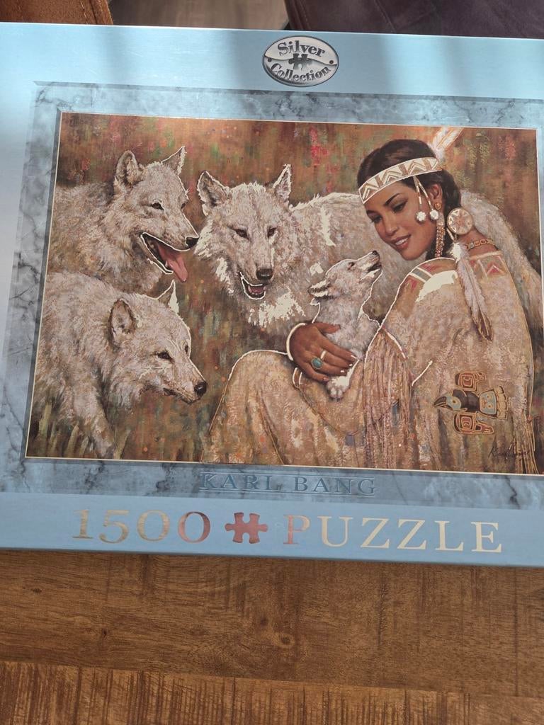 Nieuwe puzzel Karl Bang 1500 stukjes - Silver Collection, Ophalen, Meer dan 1500 stukjes, Nieuw, Legpuzzel