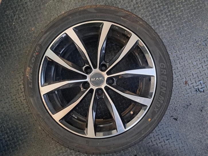 ⁶MAK velgen met Green-Max banden - 225/45R17, Auto-onderdelen, Banden en Velgen, Banden en Velgen, Zomerbanden, 17 inch, 225 mm