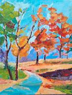 2 Landschappen: Lente en Bergmeer, Ophalen of Verzenden