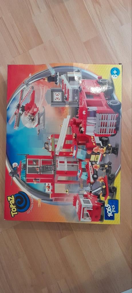 Topaz Brandweerkazerne Bouwset (1065 stuks), Ophalen, Zo goed als nieuw, Overige merken