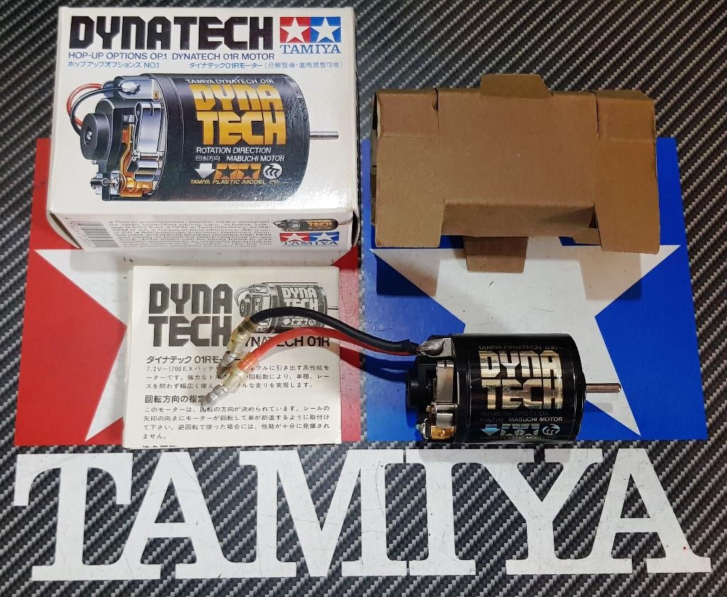 Vintage Tamiya Dynatech 01R, 100% nieuw, Elektro, Verzenden, Nieuw, Schaal 1:10