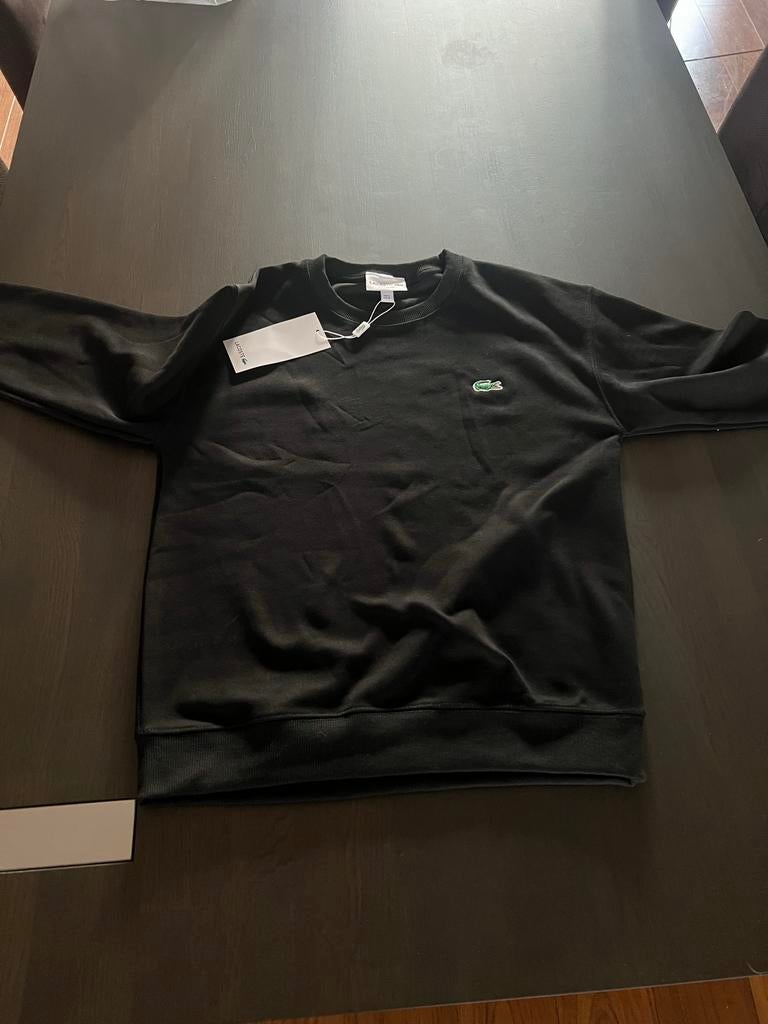 Lacoste sweater - Zwart - Maat M, Kleding | Heren, Truien en Vesten, Ophalen of Verzenden, Nieuw, Maat 48/50 (M), Zwart