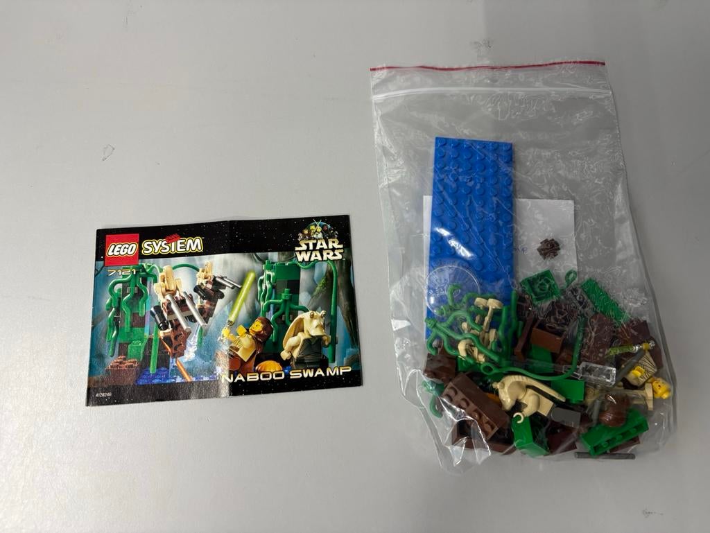 Lego StarWars 7121 Naboo Swamp, Kinderen en Baby's, Speelgoed | Duplo en Lego, Lego, Lego, Ophalen of Verzenden, Zo goed als nieuw