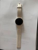 Garmin Venu 2S - Lichtgoud met lichte zandkleurige band, Wit, Ophalen of Verzenden, Zo goed als nieuw, Waterdicht