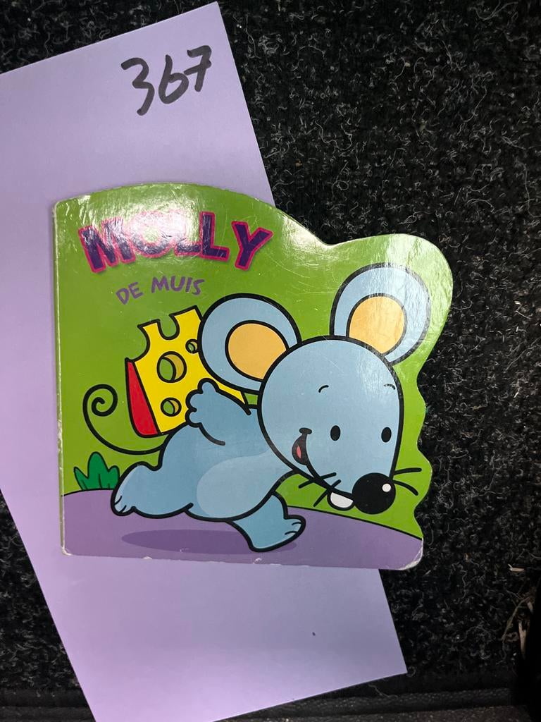 Molly de Muis kartonboekje, Ophalen of Verzenden, Zo goed als nieuw, 0 tot 6 maanden