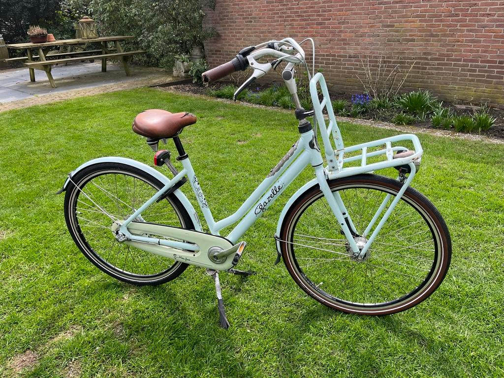 Gazelle Grace Damesfiets, Fietsen en Brommers, Fietsen | Dames | Damesfietsen, Ophalen, Gebruikt, Velgrem, Versnellingen