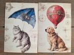 VINTAGE DIEREN LUCHTBALLON PARAGLIDING  6, Ophalen
