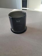 Dutz Windlicht Zwart Smoke - 10 cm, Ophalen, Overige materialen, Zwart, Zo goed als nieuw