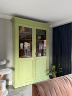 Nieuw gerestylde groene buffetkast, kleding kast boekenkast, Huis en Inrichting, Kasten | Boekenkasten, Ophalen, 200 cm of meer