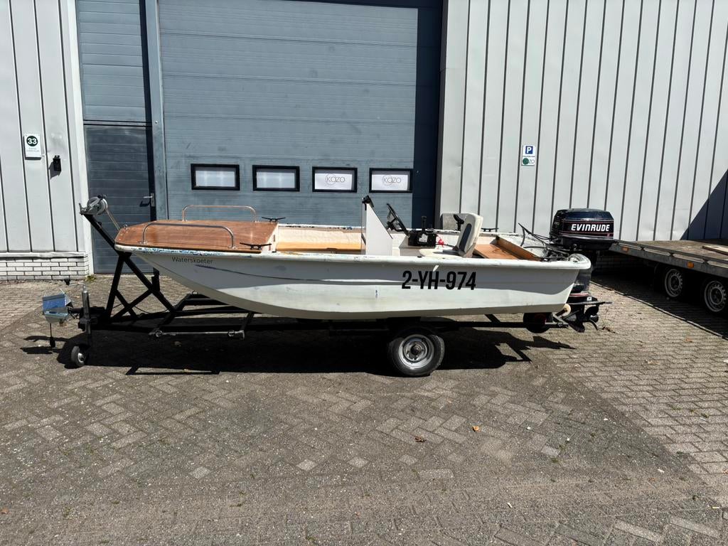 Vis/toer boot, Watersport en Boten, Ophalen, 10 tot 30 pk, Gebruikt, Snelvarend