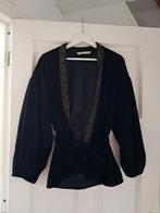 Korte kimono  Zara, fluweel., Ophalen of Verzenden, Nieuw, Maat 38/40 (M), Zwart