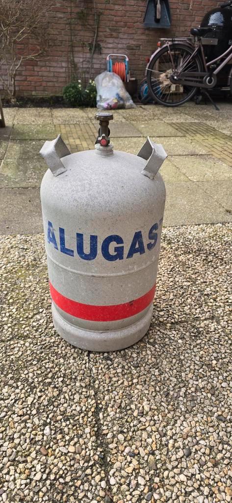 Alugas/Primagaz lichtgewicht gasfles ( 11 kg), Caravans en Kamperen, Kampeeraccessoires, Gebruikt, Ophalen