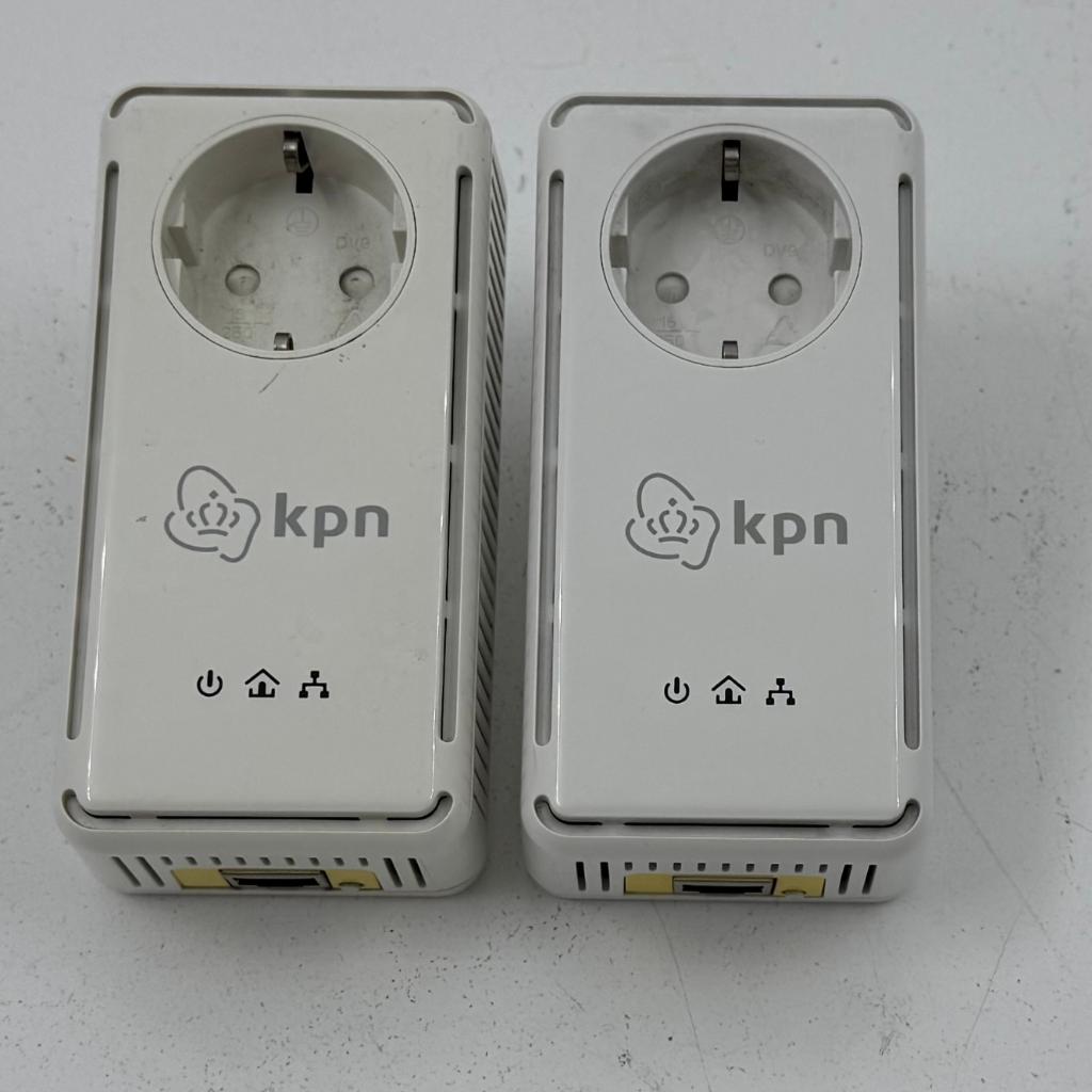 KPN Stroomnet netwerkadapter MT:2360 | Set van 2 |, Computers en Software, Netwerk switches, Gebruikt, Dordrecht@usedproducts.nl