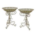 Sierlijk Vogelbad van ijzer, Tuin en Terras, Ophalen of Verzenden, Gietijzer