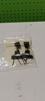 Antieke Kneip oorbellen, Ophalen of Verzenden, Zwart, Overige materialen