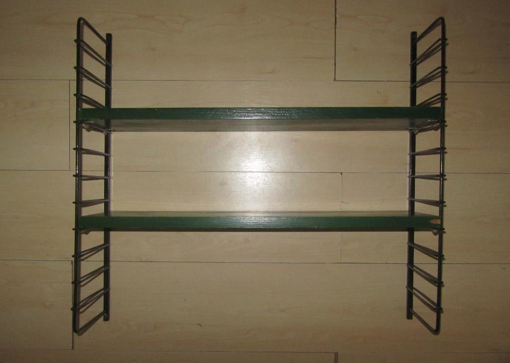 Vintage wandrek boekenplank, Huis en Inrichting, Woonaccessoires | Wandplanken en Boekenplanken, Ophalen of Verzenden, Zo goed als nieuw