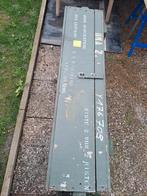 Originele Leopard 1 Munitiekist - Legergroen Houten Kist, Ophalen of Verzenden, Gebruikt