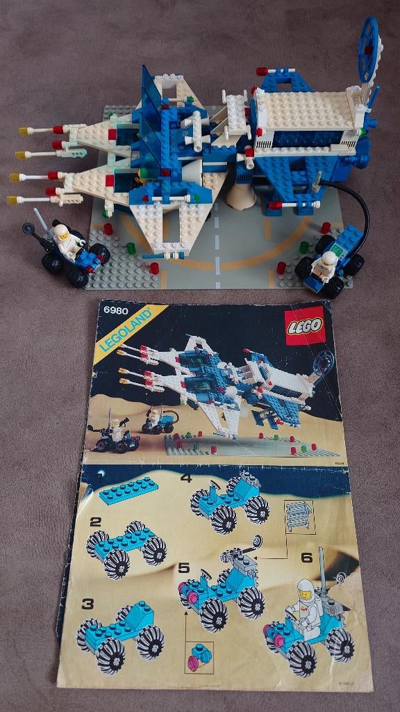 LEGO space/ Ruimte LEGO nr 6980, Compleet, Gebruikt, Lego, Ophalen of Verzenden