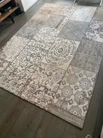 Karpett - Modern Vloerkleed met Patchwork Design, Gebruikt, Beige, 150 tot 200 cm, 200 cm of meer