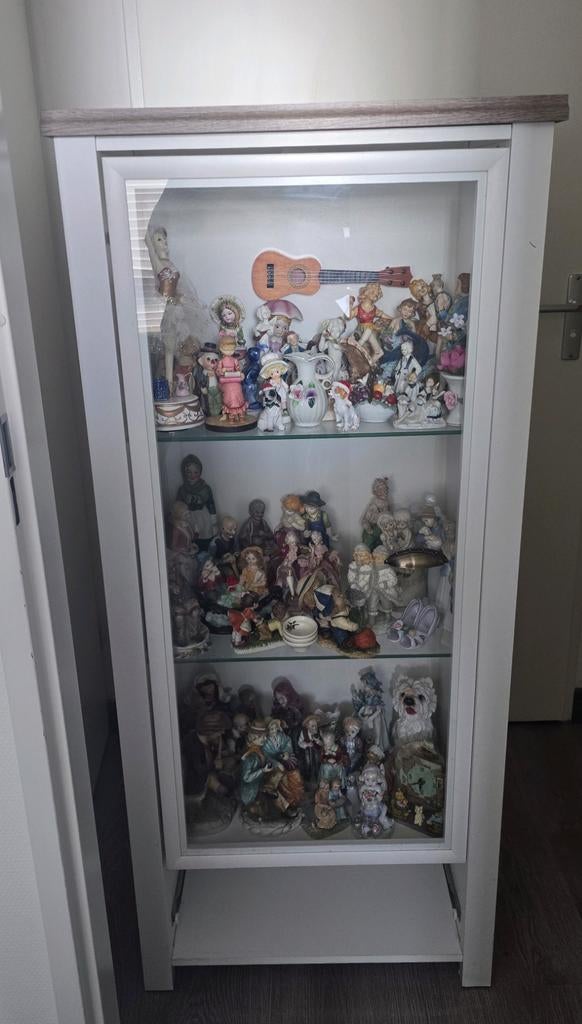 Vitrine kast ikea, Ophalen, 50 tot 75 cm, 75 cm of meer