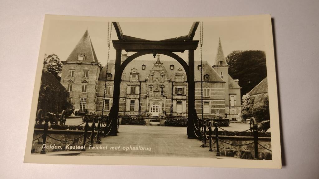 Delden Kasteel Twickel met ophaalbrug, Ophalen of Verzenden