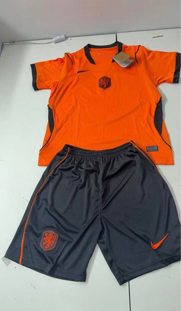 Kinder nederlands elftal tenue, Maat XS of kleiner, Verzenden, Nieuw, Set