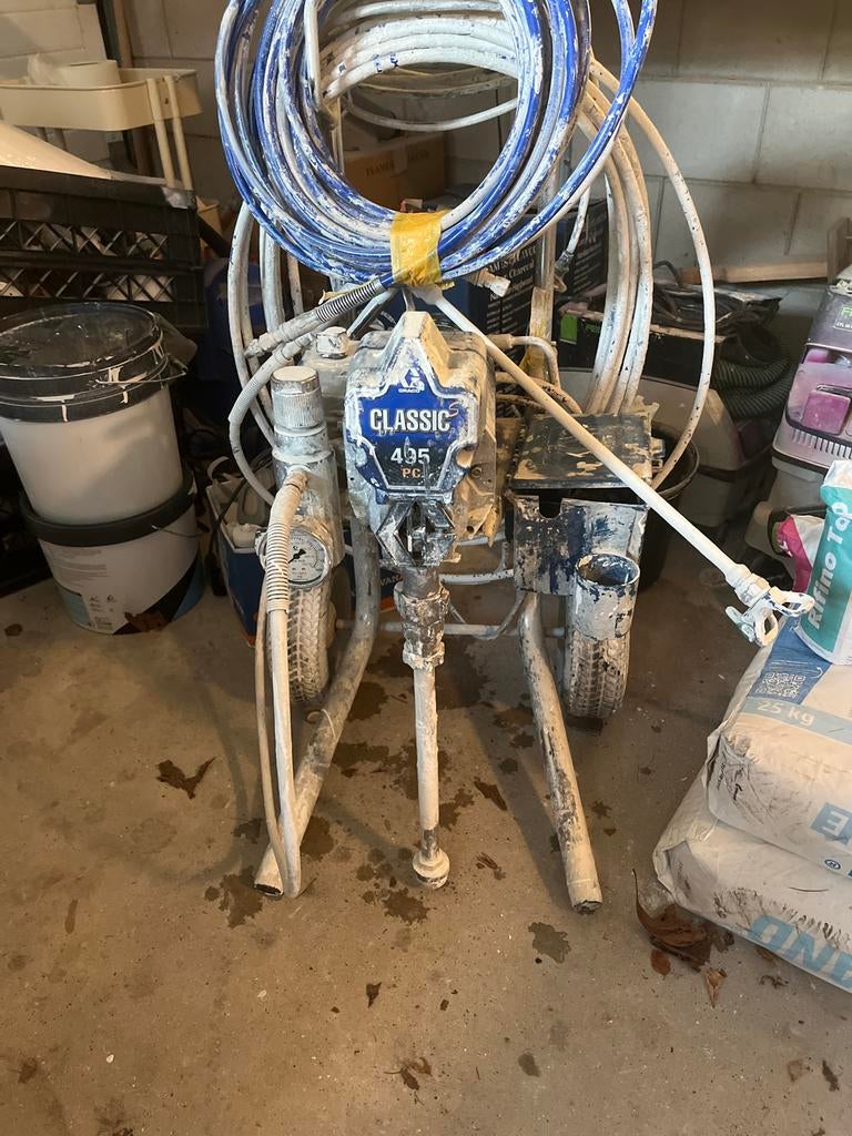 Graco Classic 495 PC verfspuit, Ophalen, Gebruikt, Verfspuit of Verfpomp