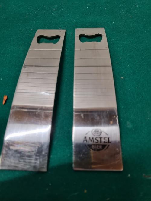 -	Fles opener rvs twee stuks, Ophalen of Verzenden