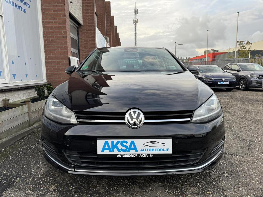 Volkswagen Golf 1.2 TSI 110pk AllStar DSG Camera Led Xenon N, Auto's, Stof, Gebruikt, 4 cilinders, Zwart