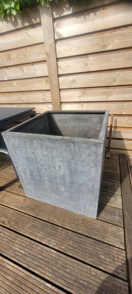 Polyester plantenbak 80x80x80 cm, Ophalen, Kunststof