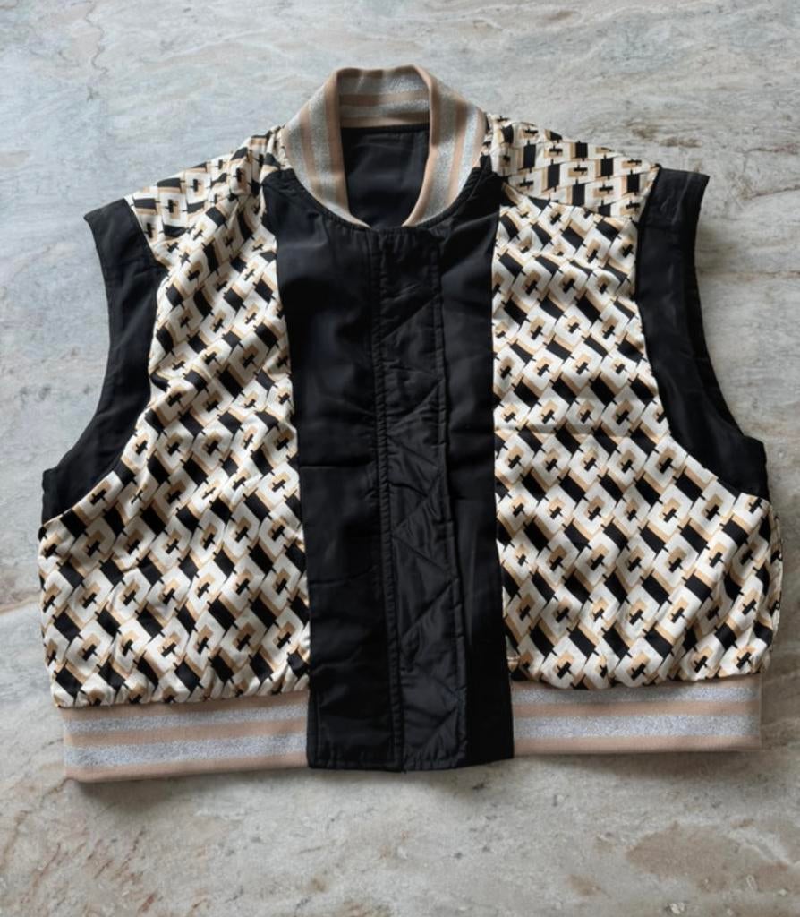 Summum Woman gilet / bodywarmer zwart – maat L (40) –, Kleding | Dames, Bodywarmers, Verzenden, Nieuw, Maat 38/40 (M), Zwart