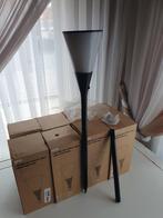 Sfeer volle fakkel buitenverlichting zonne energie, Tuin en Terras, Buitenverlichting, Ophalen, Zonne-energie, Kunststof, Minder dan 50 watt