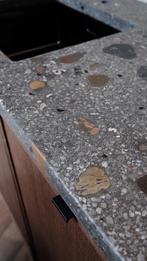 Terrazzo keukenbladen voor eiland en wand, Ophalen, Gebruikt, 75 cm of meer, 200 cm of meer