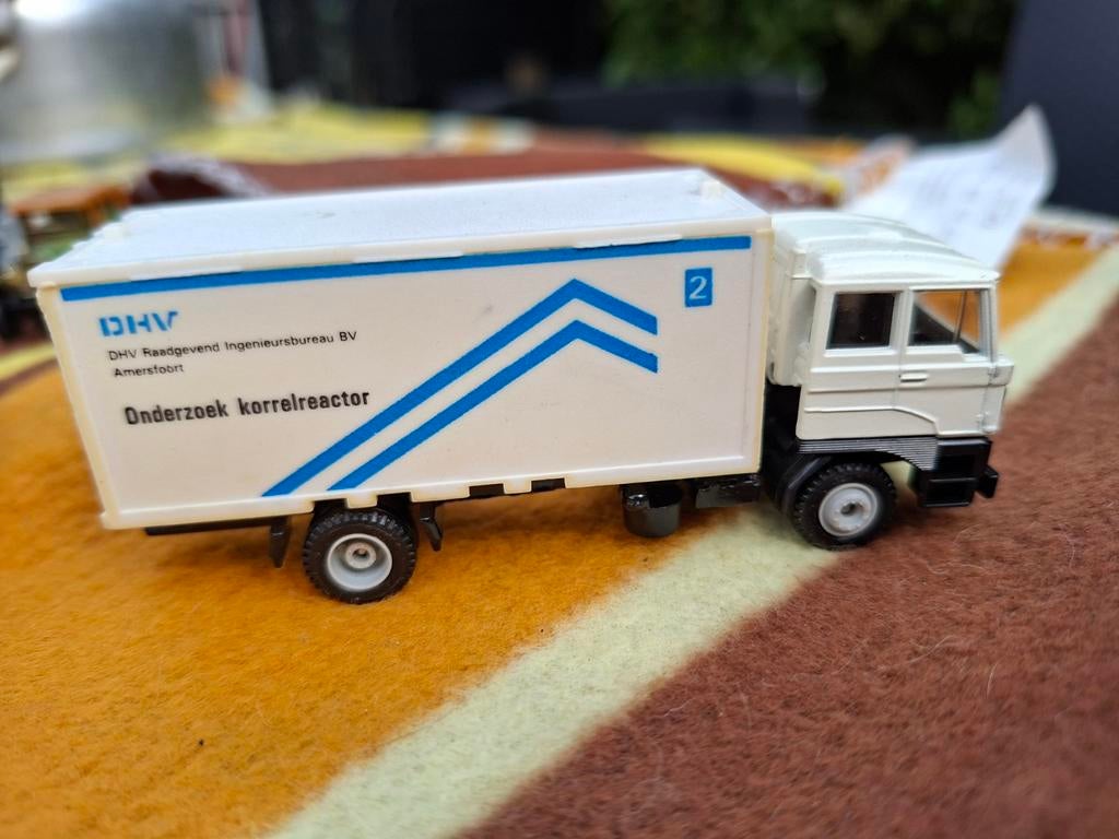 Efsi vrachtwagen Daf truck  DHV 1:87, Hobby en Vrije tijd, Modelauto's | 1:87, Efsi, Ophalen of Verzenden, Zo goed als nieuw, Bus of Vrachtwagen