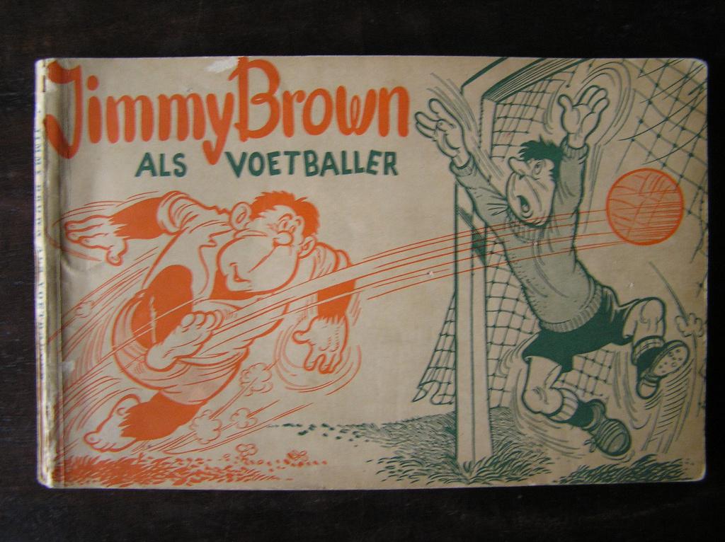 Stripboeken van "De spannende avonturen van Jimmy Brown"., Meerdere stripboeken, Ophalen of Verzenden, Gelezen