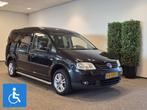 Volkswagen Caddy Maxi Rolstoelauto 5+1, Gebruikt, Parkeersensor, Zwart, Handgeschakeld