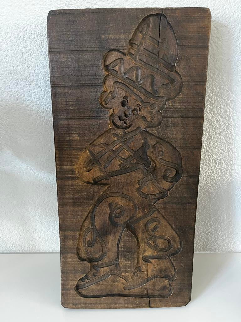 Vintage speculaasplank inclusief haak, Ophalen of Verzenden