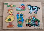 Henson Houten Sesamstraat puzzel, Ophalen of Verzenden, 10 tot 50 stukjes, Zo goed als nieuw