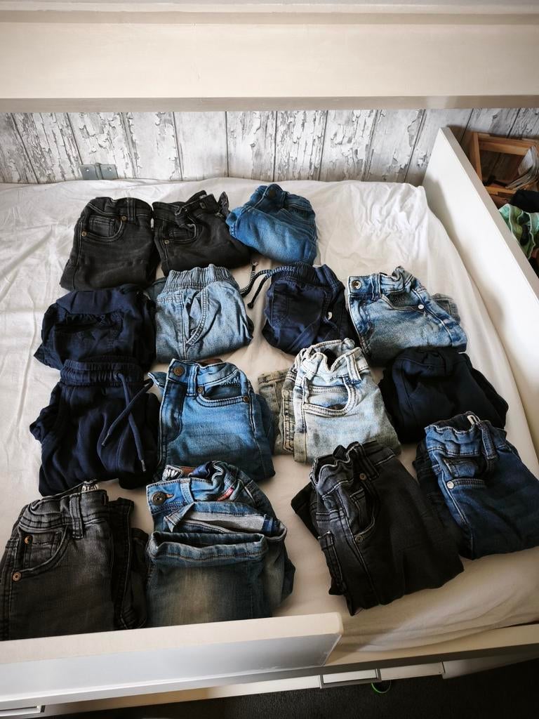 Grote partij kinderbroeken/jeans - maat 110, Kinderen en Baby's, Kinderkleding | Overige, Ophalen of Verzenden, Gebruikt, Diverse
