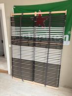 Lattenbodem, Gebruikt, Wit, Tweepersoons, 200 cm