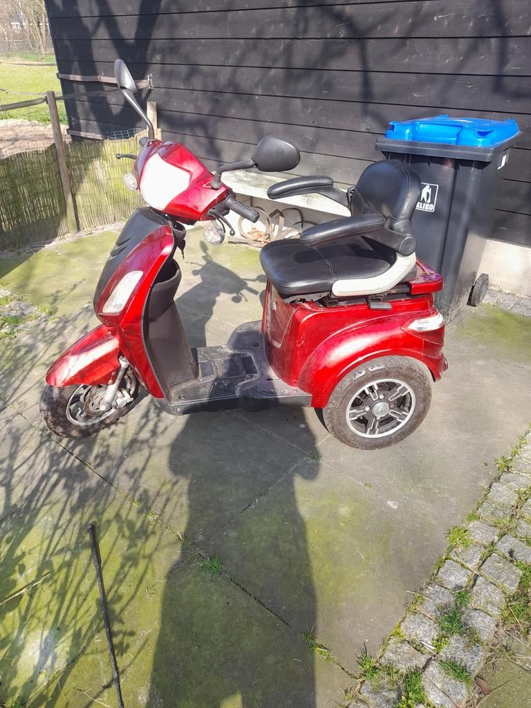 Scootmobiel iva 1000 met goede accu s, Ophalen of Verzenden, Gebruikt, Overige merken