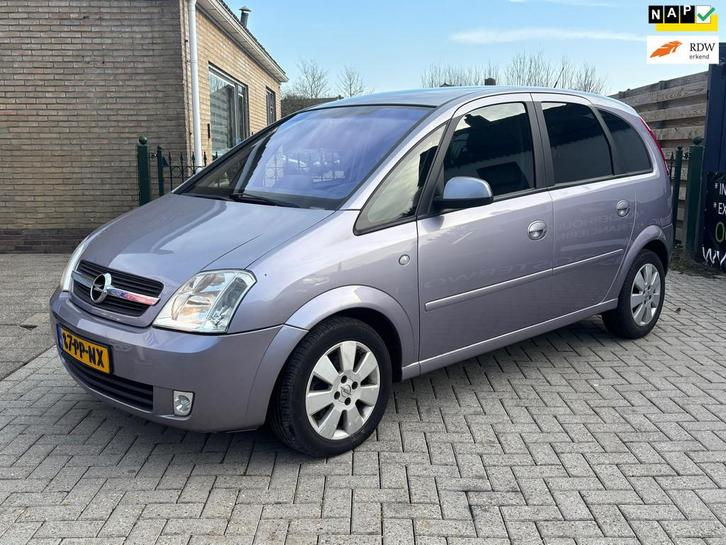 Opel Meriva 1.8-16V Cosmo |nieuwe apk | airco | 5drs, Auto's, Opel, Bedrijf, Te koop, Meriva, ABS, Airconditioning, Centrale vergrendeling