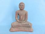 Boeddha in hout - 20e eeuw, Ophalen of Verzenden