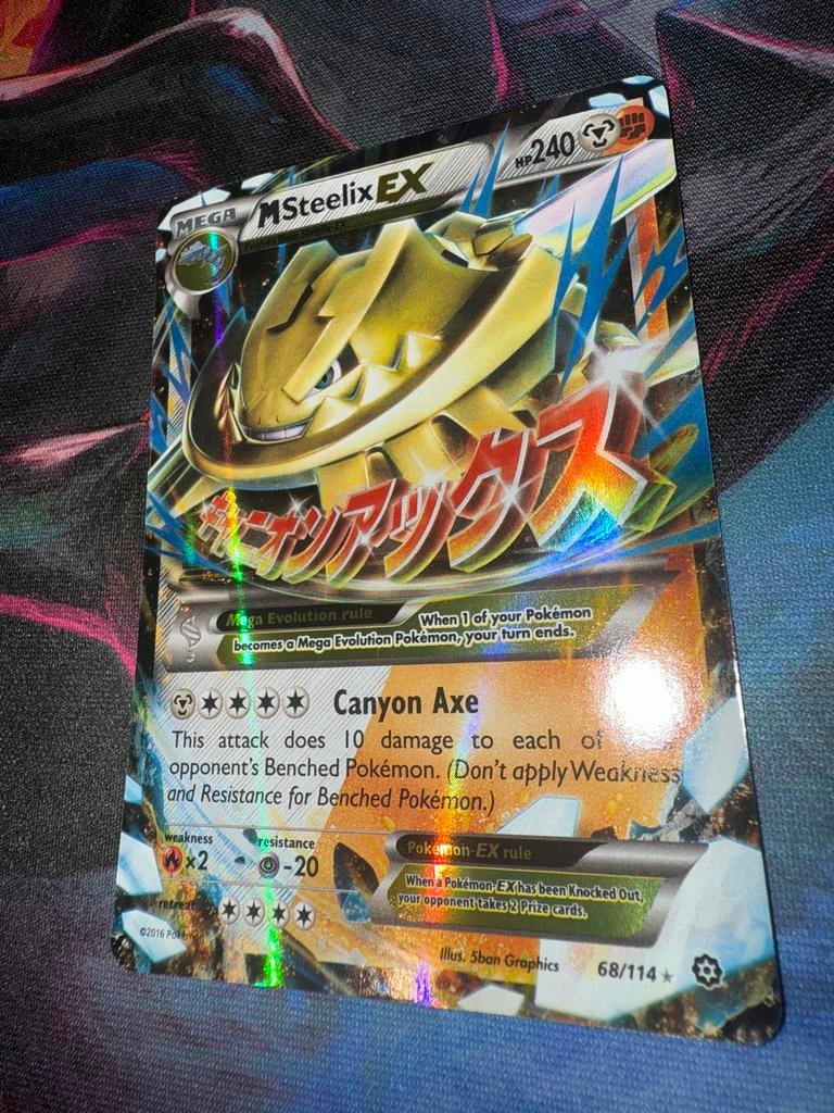 Mega Steelix EX #68, Ophalen of Verzenden, Zo goed als nieuw