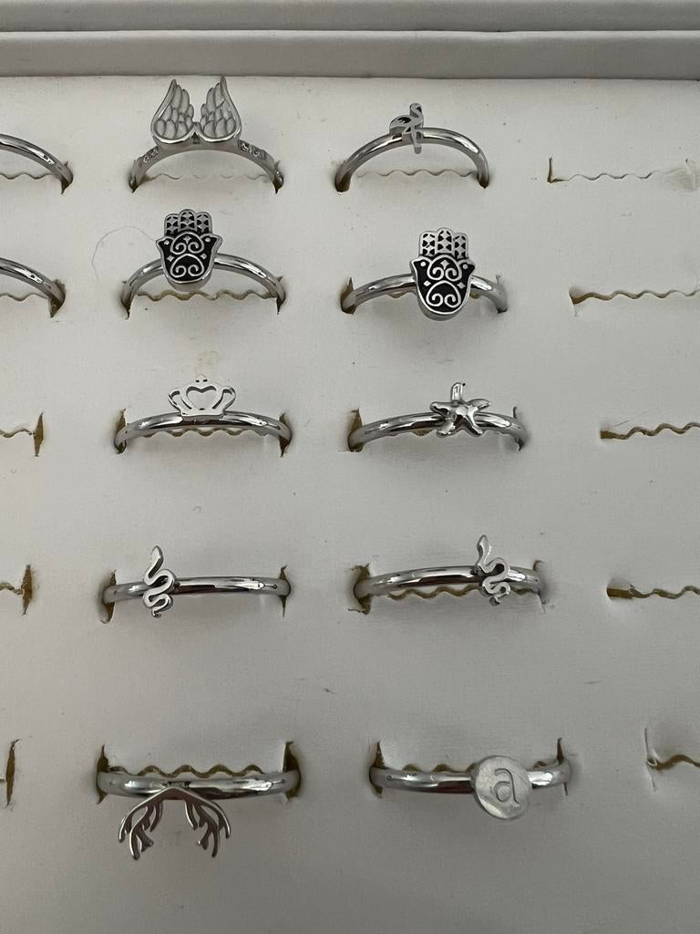 IXXXI vilringen maat 19 € 2,50 per stuk, 19 tot 20, Nieuw, Dame, Zilver