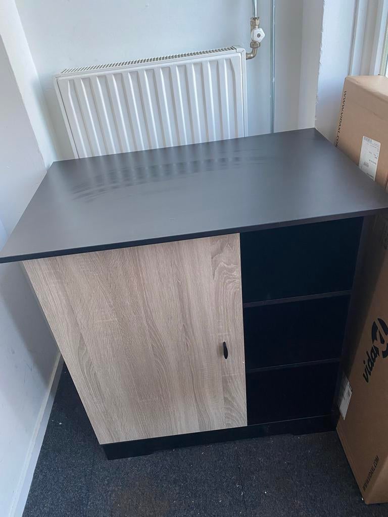 Commode kast met bladvergroter - Baby Dump, 50 tot 70 cm, Ophalen of Verzenden, Zo goed als nieuw, 75 tot 100 cm