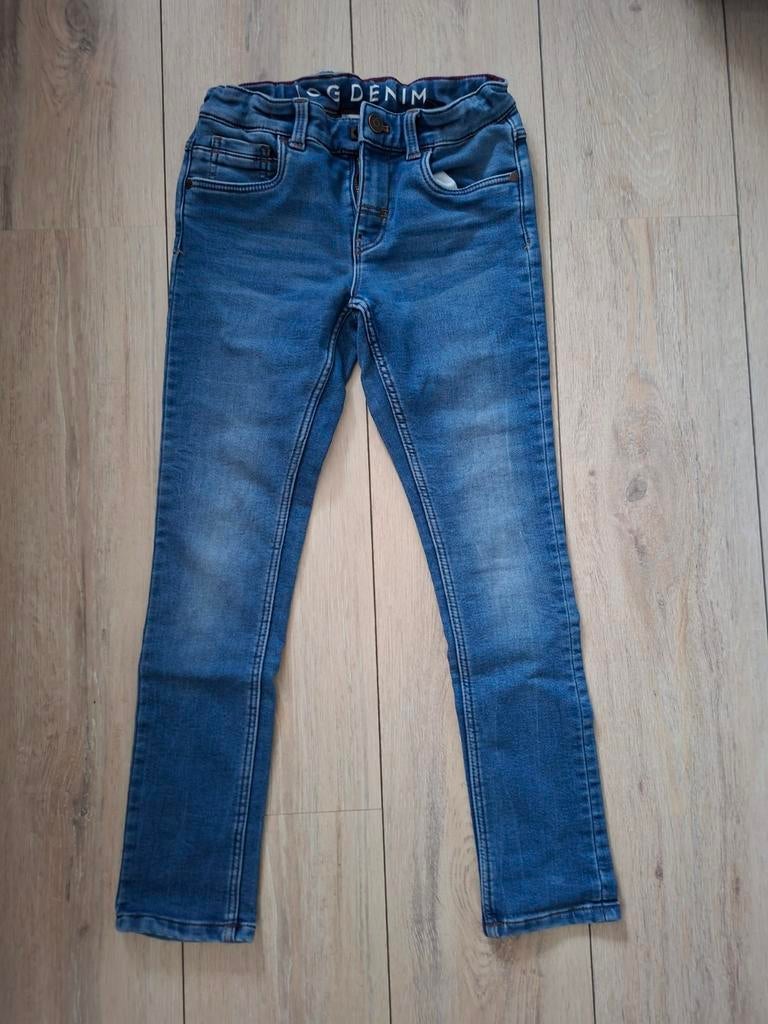 Blauwe spijkerbroek - maat 140, Kinderen en Baby's, Kinderkleding | Maat 170, Broek, C&A, Ophalen of Verzenden, Zo goed als nieuw