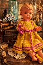 Antieke schilpad pop, Verzamelen, Poppen, Ophalen, Zo goed als nieuw, Schilpad, Pop