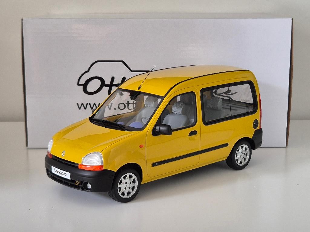 1:18 Ottomobile Renault Kangoo 1.4 RT Jaune Citron 1998, Ophalen of Verzenden, Zo goed als nieuw, Auto, OttOMobile
